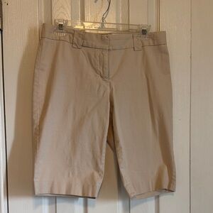 The Limited Women's Beige Bermudas